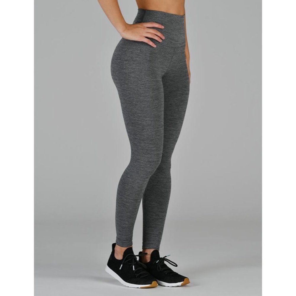 Glyder High Waist Pure Legging - Stone Heather